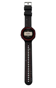 Reloj Garmin Forerunner 220 con Banda Roja y Negra — PROBADO Y FUNCIONANDO ✅✅ - Imagen 1 de 3