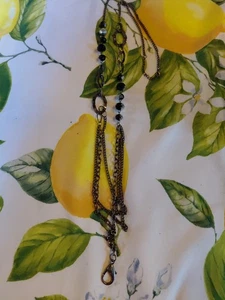 Jeweled Chain Lanyard For ID Or Badge - Picture 1 of 7