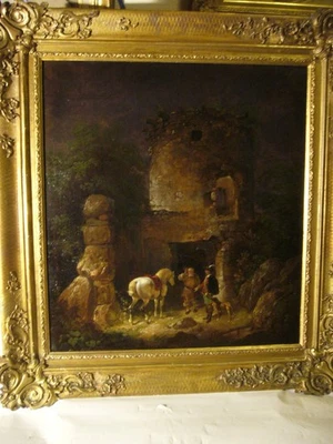 Romantik Romantiker Albert Emil Kirchner Leipzig : Ruine Adel Italien Südtirol - Bild 1 von 4