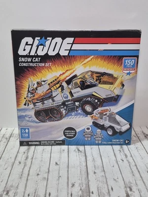 GI Joe Construction Set Snow Cat W/ 2 Mini Figs & 150 Pieces NEW - Image 1 of 2