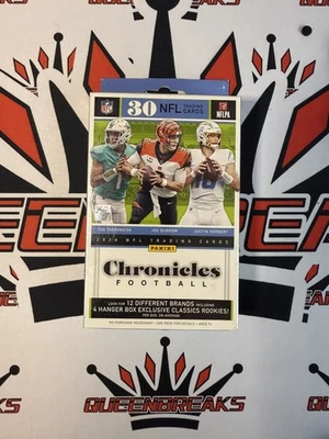 2020 帕尼尼编年史橄榄球衣架盒原厂封装NFL集换卡 — 第 1/3 张图片