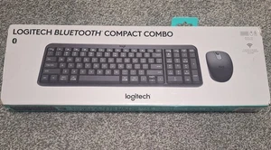 Logitech Pebble 2 Combo Compact Bluetooth Keyboard Mouse New/Damaged Box - Picture 1 of 3