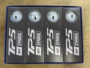 TaylorMade TP5 MySymbol One Dozen Golf Balls - Guiness - Picture 1 of 2