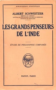 Die großen Denker Indiens | Albert Schweitzer | Guter Zustand - Bild 1 von 1