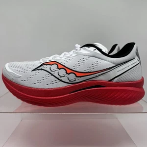 Nuevo Zapato para Correr Saucony Endorphin Speed 3 Blanco Rojo S20765-85 Hombres Talla 14 - Imagen 1 de 9