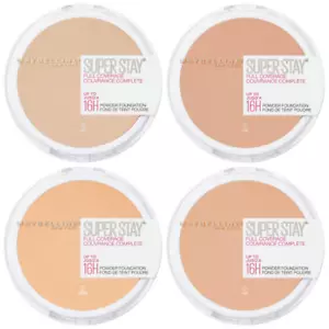 MAYBELLINE SuperStay 16H Pressed Powder 9g - CHOOSE SHADE - NEW - Picture 1 of 11