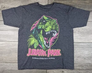 New Kids Dark Grey Jurassic Park Tee Choose Your Size - Picture 1 of 1