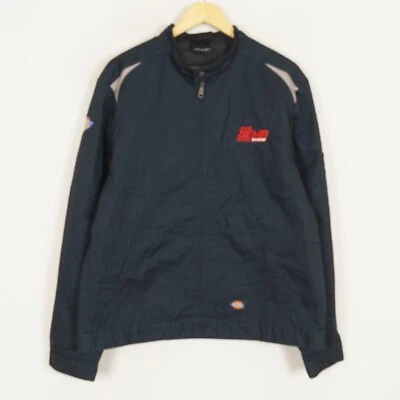 Chaqueta para hombre DICKIES talla L azul mezcla de algodón bolsillos ropa de... - Imagen 1 de 4