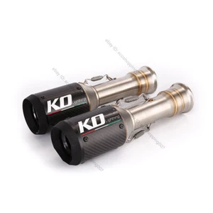 Modified For 1050 1090 1190 1290 ADVENTURE Slip On Exhaust Mid Link Pipe Muffler - Bild 1 von 10