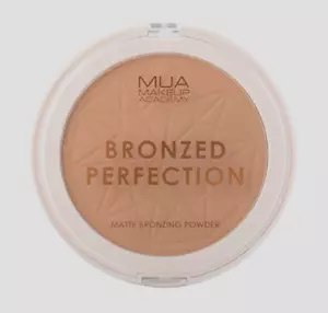 MUA gebräuntes Perfektion matt SONNENUNTERGANG HELLBRAUN Make-up Academy Bronzer Konturierpulver - Bild 1 von 2
