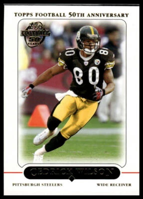 2005 Topps #110 Cedrick Wilson - Image 1 of 2