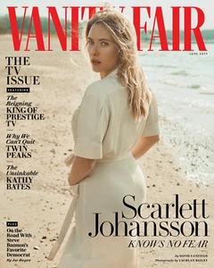 June 2025 New Vanity Fair Magazine SCARLETT JOHANSSON Cover Star The TV Issue - Picture 1 of 4