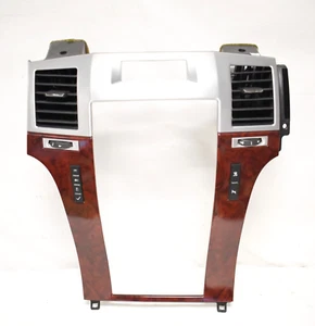 15933149 07 08 09 10 11 12 Escalade Radio Bezel Dash Trim Ruby Wood H152 - Picture 1 of 20