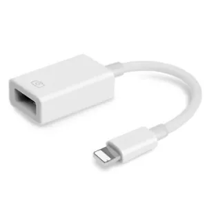 To Camera USB Female OTG Adapter Cable For Apple iPhone 13 Pro Max 12 iPad iPod - Picture 1 of 11