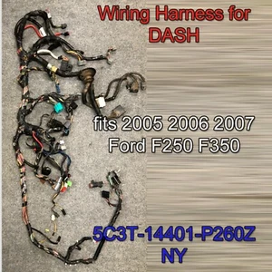 2005 2006 2007 Ford F250 F350 6.0 Dash Wiring Harness - Foto 1 di 14