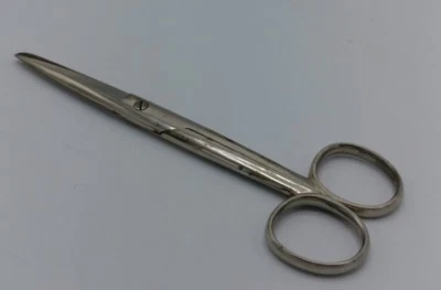 Vintage Stainless Steel Thread Scissors- 6 Inch Scissors- 2 In. Blades- Vintage! - Image 1 of 3