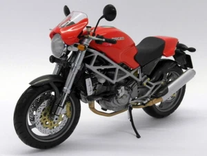 Minichamps 1/12 Scale Diecast - 122 120120 Ducati Monster S4 Red Motorbike - Bild 1 von 5