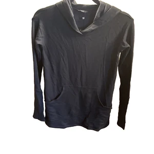 TEREZ Girls Hoodie Size Medium Black Thumb Pullover Modal Fabric NWT - Picture 1 of 13
