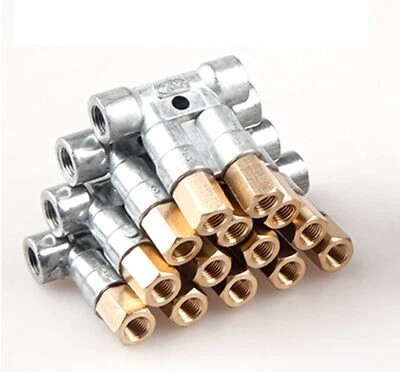 Lube Oil Piston Distributor Value Manifold Block for Centralized Lubrication