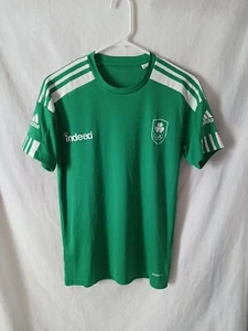 Team Ireland 2020 Olympic Jersey T-shirt Adult Size XS Adidas Prime Green EUC - Picture 1 of 20