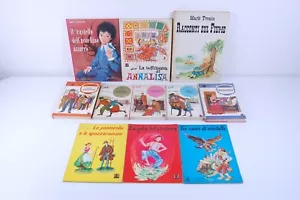 Libri per ragazzi edizione AMZ lotto 11 volumi anni 60 70 da collezione - Foto 1 di 5