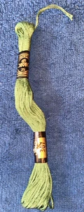 Vtg DMC 25 Embroidery Floss Made In France Green #367 - Picture 1 of 4