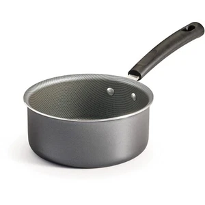 Saucière ouverte 1 quart antiadhésive gris acier avec poignée neuve livraison gratuite - Photo 1/6