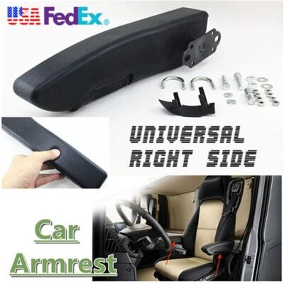 Universal PU Leather Car Truck Seat Armrest  Console Box Right Side Comfortable Foto 1 de 4