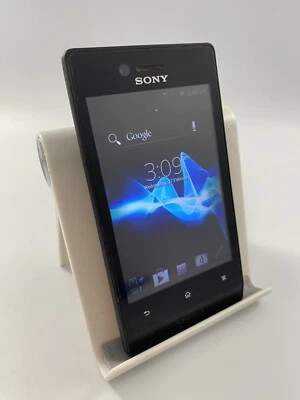 Smartphone Sony Xperia Miro Negro Desbloqueado 4GB 3.5" 5MP Android Pantalla Táctil Foto 1 de 4