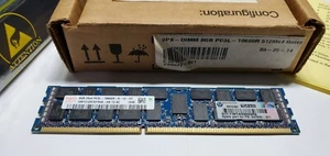 HP 647650-371 8GB Dual Rank 2Rx4 PC3L 10600R module 739927-001 Nice - Picture 1 of 5