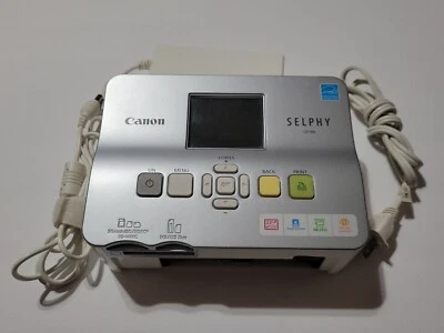 CANON SELPHY CP780 SILVER COMPACT DIGITAL THERMAL PHOTO PRINTER  - Image 1 of 4