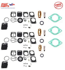 POLARIS MIKUNI Carburetor Rebuild Kit Needle Seat Carb Base Gasket 1995-1996 SLX - Bild 1 von 1