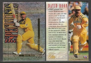 FUTERA 1995/96 CRICKET DAVID BOON (Australia) SPECIALISTS TS5 #2487 of 6000 - Picture 1 of 1