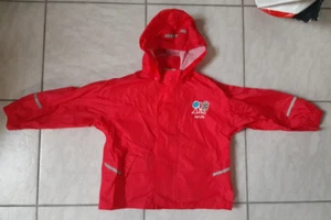 Regenjacke, Frühling, rot, Gr. 110/116 - Bild 1 von 2