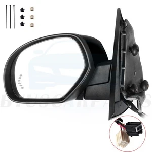 Towing Mirror For 07-14 Chevrolet GMC Power Memory Heated Arrow Signals LH Side - Picture 1 of 6