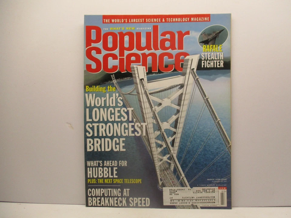 Mar 1998  Popular Science Magazine Vintage Home Office Ozone Technology Computer - Image 1 of 1