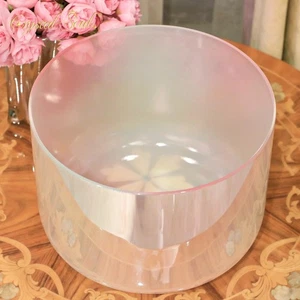 Crystal Soul 432hz Thickened Crystal Sound Bowl for Meditation with Accessories - Picture 1 of 9