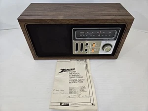 Zenith R425 FM/AM WB Weather Storm Alert Table Radio Tested FREE SHIPPING - Picture 1 of 17
