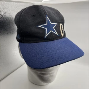 Cappello Vintage Dallas Cowboys Apex One Proline NFL Logo Scritta Regolabile Snapback LEGGI - Foto 1 di 19