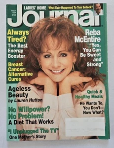 Ladies' Home Journal March, 1994 Magazine Reba McEntire Cover - Picture 1 of 2