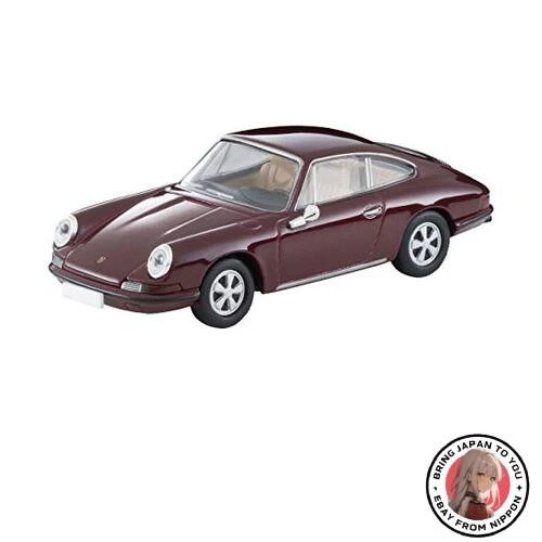 New TOMYTEC Tomica Limited Vintage 1/64 LV-86g Porsche 911S Maroon Finished - Image 1 of 1