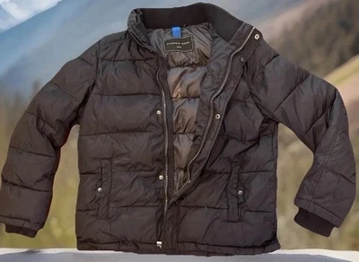 Men Andrew Marc M Black Puffer Jacket Coat Heavy Warm Down Casual - Image 1 of 4