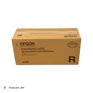 Developer Cartridge Epson C13S050488 S050488 Original Black New 6000 Pages - Picture 1 of 1