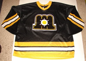 Vintage MAINE MARINERS Hockey Minor League AHL JERSEY by CCM Size XL - USA Made - Bild 1 von 6
