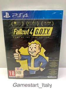 FALLOUT 4 GOTY STEELBOOK EDITION - SONY PS4 - NUOVO SIGILLATO PAL VERSION NEW - Foto 1 di 12
