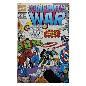 THE INFINITY WAR #4 Marvel 1992 VF 8.0 *FREE SHIPPING ON ADDITIONAL COMICS* - Picture 1 of 4