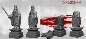 Statues Arkenfel D&D Dark Realms 28mm 32mm - Picture 1 of 12