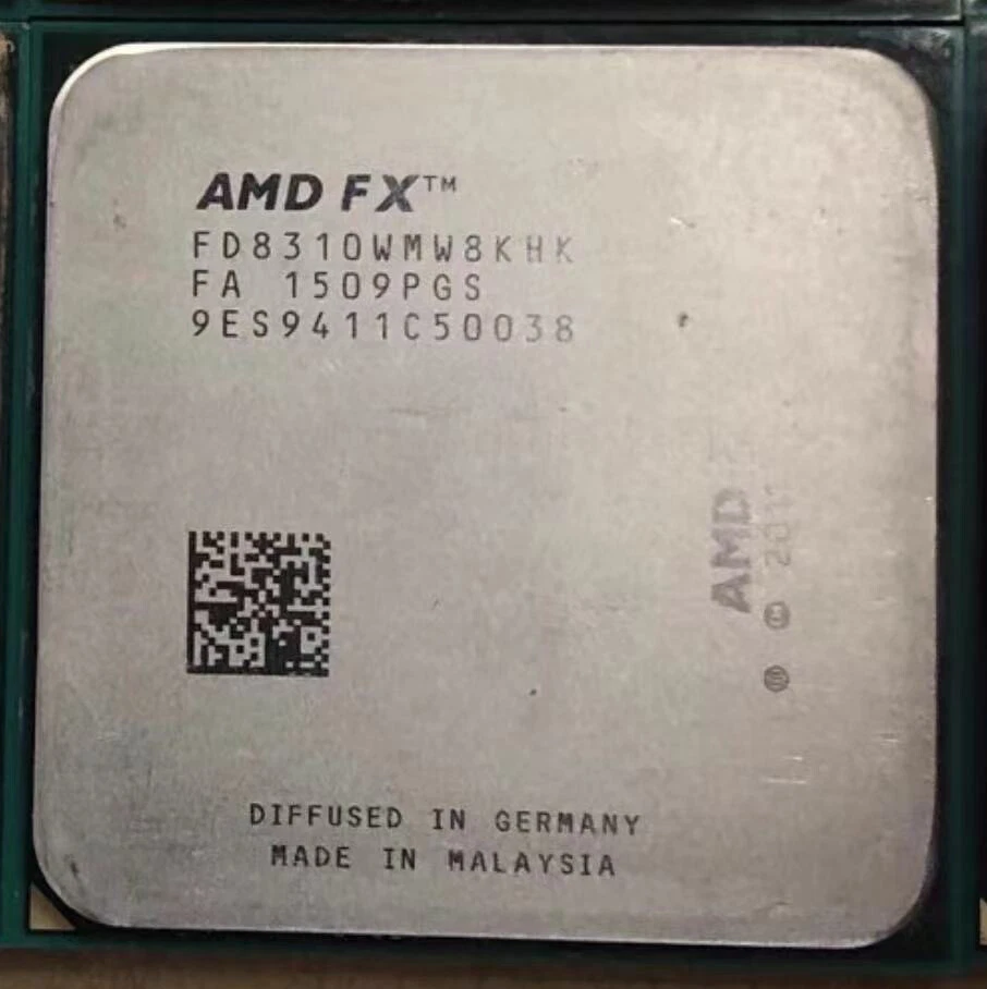 AMD FX-8310 octa-core 3,4-4,3 GHz 8 MB socket cache AM3+ 95 W CPU processore - Immagine 1 di 1
