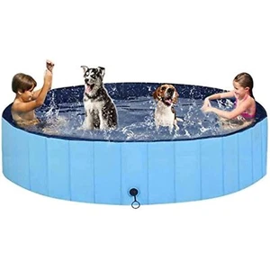 Sibosen Dog Pool for Large Dogs, Foldable Hard Plastic Pool Collapsible - Picture 1 of 7