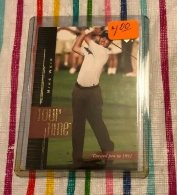 2001 Upper Deck #192 Mike Weir - Image 1 of 2